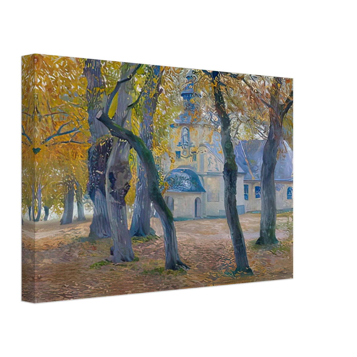Notre Dame de Grasse at Honfleur by Guy Rose, canvas, view 2