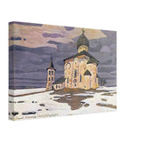 Novgorod. Spas Nereditsky by Nicholas Roerich, canvas, view 2