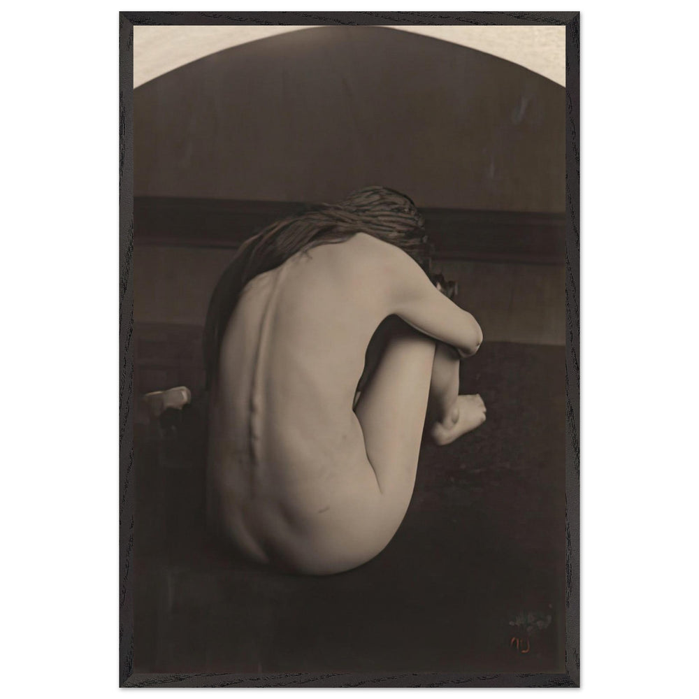 Nude by Clarence White, framed poster
