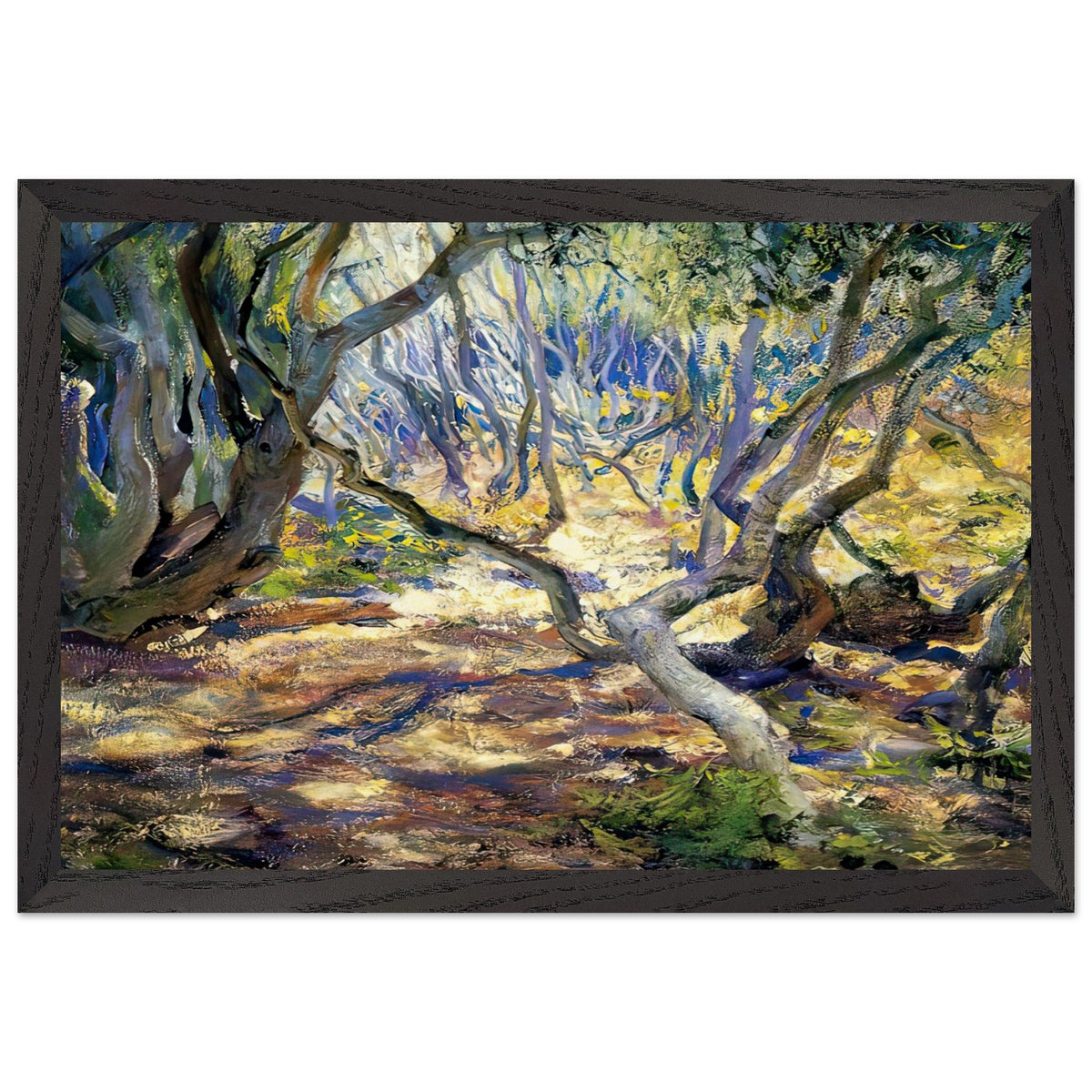 Oak Grove, Carmel by Guy Rose, framed poster, view 2