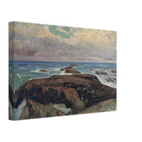 Oarai Coast by Fujishima Takeji, canvas, view 2