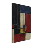 Objet Plastique Planos de Color con Dos Maderas Superpuestas by Joaquin Torres Garcia, canvas