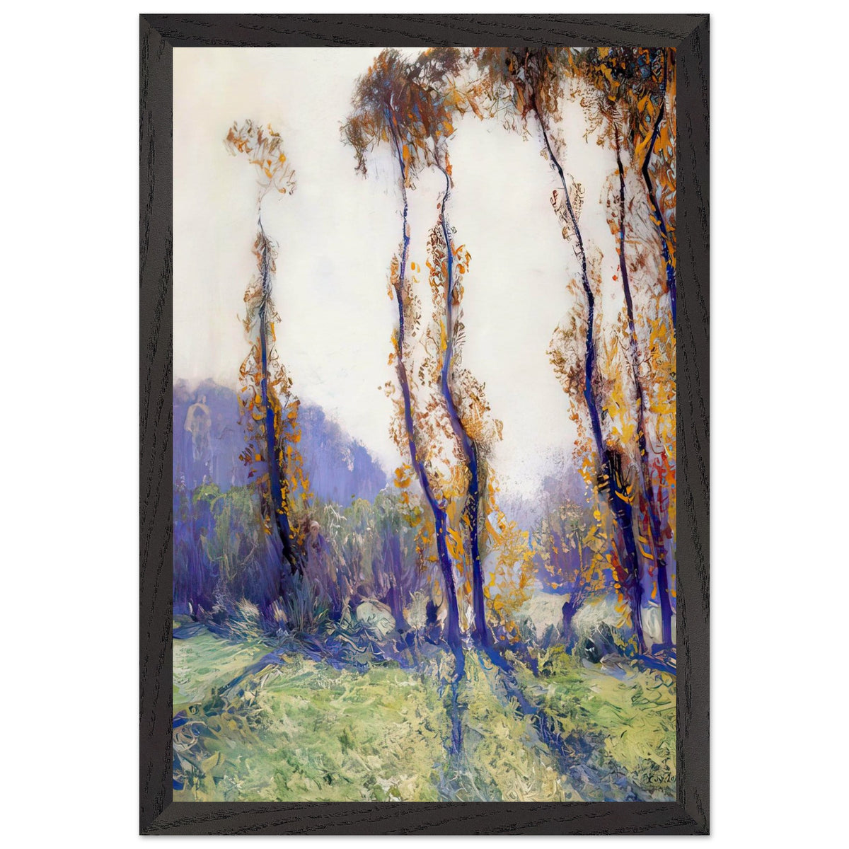 October Morning by Guy Rose, framed poster, view 2