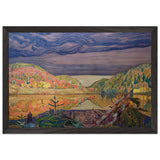 October Shower Gleam by J. E. H. MacDonald, framed poster, view 2
