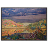 October Shower Gleam by J. E. H. MacDonald, framed poster, view 3