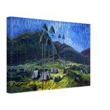 Odds and Ends by Emily Carr, canvas, view 2