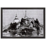 Old Ladoga. Fortress by Nicholas Roerich, framed poster, view 2