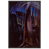 Old Trees at Dusk by Emily Carr, framed poster