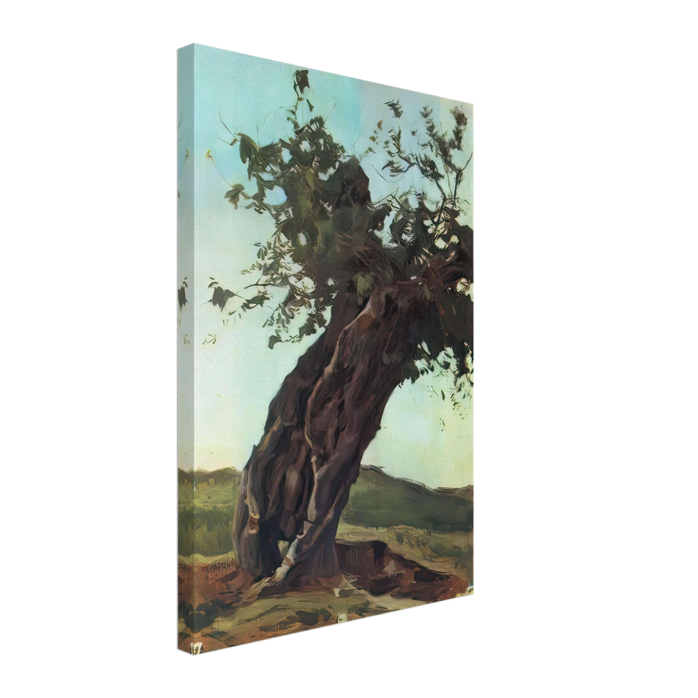 Old Trunk by Konstantin Bogaevsky, canvas