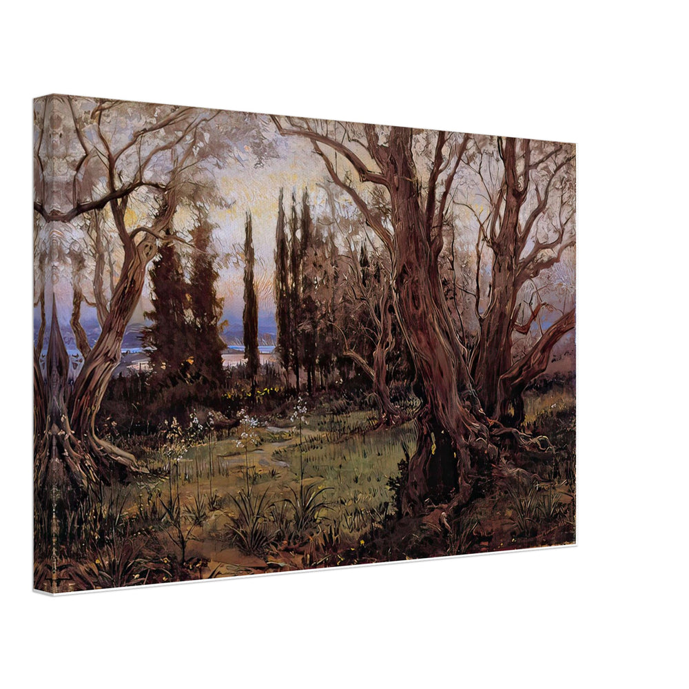 Olivos Y Cipreses by José Garnelo, canvas