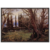 Olivos Y Cipreses by José Garnelo, framed poster, view 3