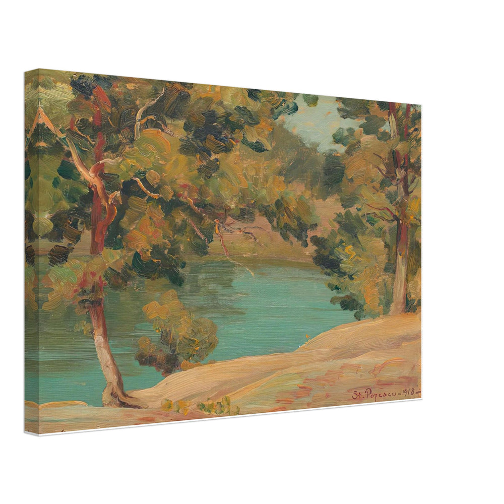 Olt Valley by Stefan Popescu, canvas