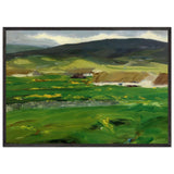 O'Malley Home (Achill Island, County Mayo, Ireland) by Robert Henri, framed poster, view 3