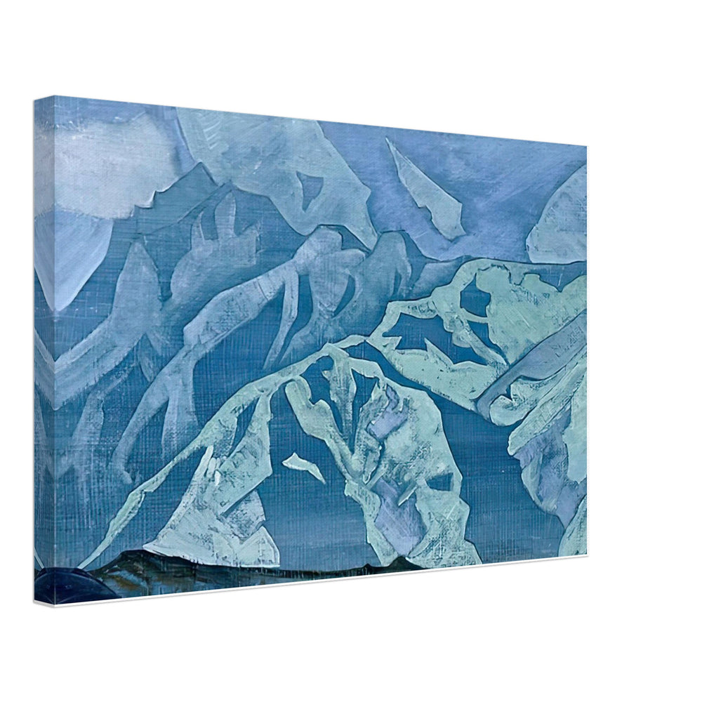 On Falut by Nicholas Roerich, canvas