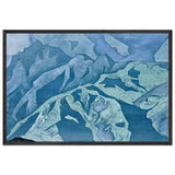 On Falut by Nicholas Roerich, framed poster