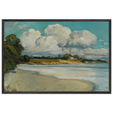 On the Lake Shore Near Bronte by J. E. H. MacDonald, framed poster