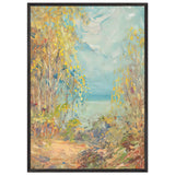 On the Lakeshore by Kimon Loghi, framed poster, view 3