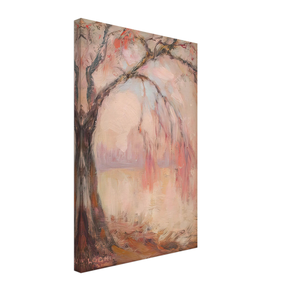 On the Shore by Kimon Loghi, canvas