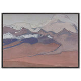 On the Way to Shekar Dzong by Nicholas Roerich, framed poster, view 3