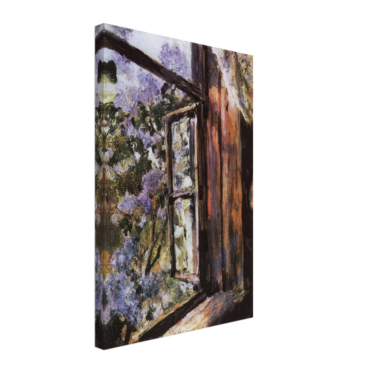 Open Window. Lilacs by Valentin Serov, canvas