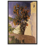 Oranges and Lemons by Edward Okuń, framed poster