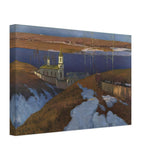 Orthodox Monastery in Latvia by Vilhelms Purvitis, canvas, view 2