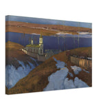 Orthodox Monastery in Latvia by Vilhelms Purvitis, canvas