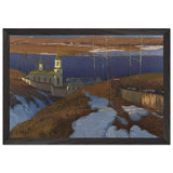 Orthodox Monastery in Latvia by Vilhelms Purvitis, framed poster, view 2