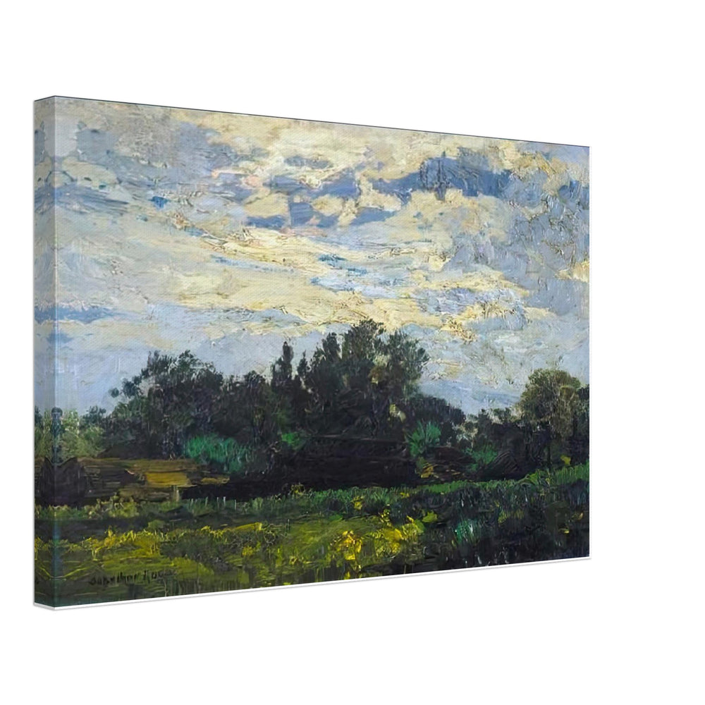 Örvénylő Felhők by Scheiber Hugó, canvas