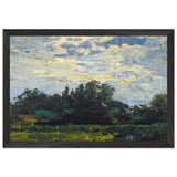 Örvénylő Felhők by Scheiber Hugó, framed poster, view 2