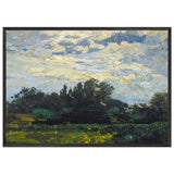 Örvénylő Felhők by Scheiber Hugó, framed poster, view 3