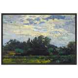 Örvénylő Felhők by Scheiber Hugó, framed poster