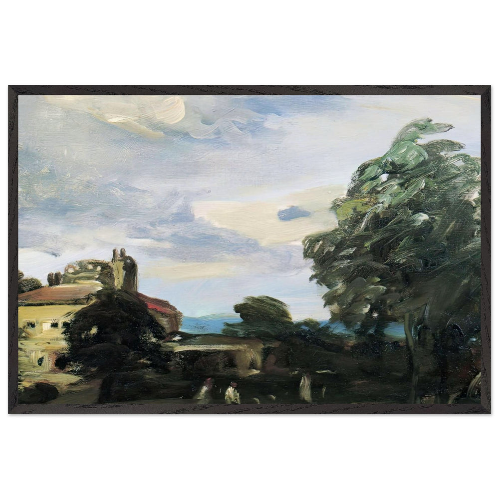Our Home in Fort Washington Pennsylvania by John French Sloan, framed poster