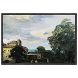 Our Home in Fort Washington Pennsylvania by John French Sloan, framed poster