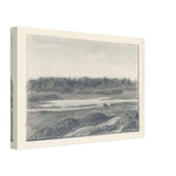 Ozertitsy Lakes by Nicholas Roerich, canvas, view 2