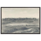Ozertitsy Lakes by Nicholas Roerich, framed poster