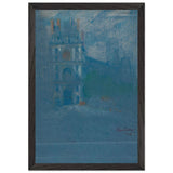 Palace of Fontainbleau (Paris) by Violet Oakley, framed poster, view 2