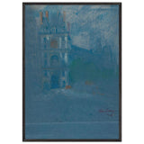 Palace of Fontainbleau (Paris) by Violet Oakley, framed poster, view 3
