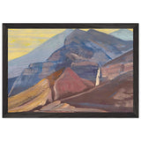 Palden Lhamo by Nicholas Roerich, framed poster, view 2
