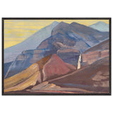 Palden Lhamo by Nicholas Roerich, framed poster, view 3