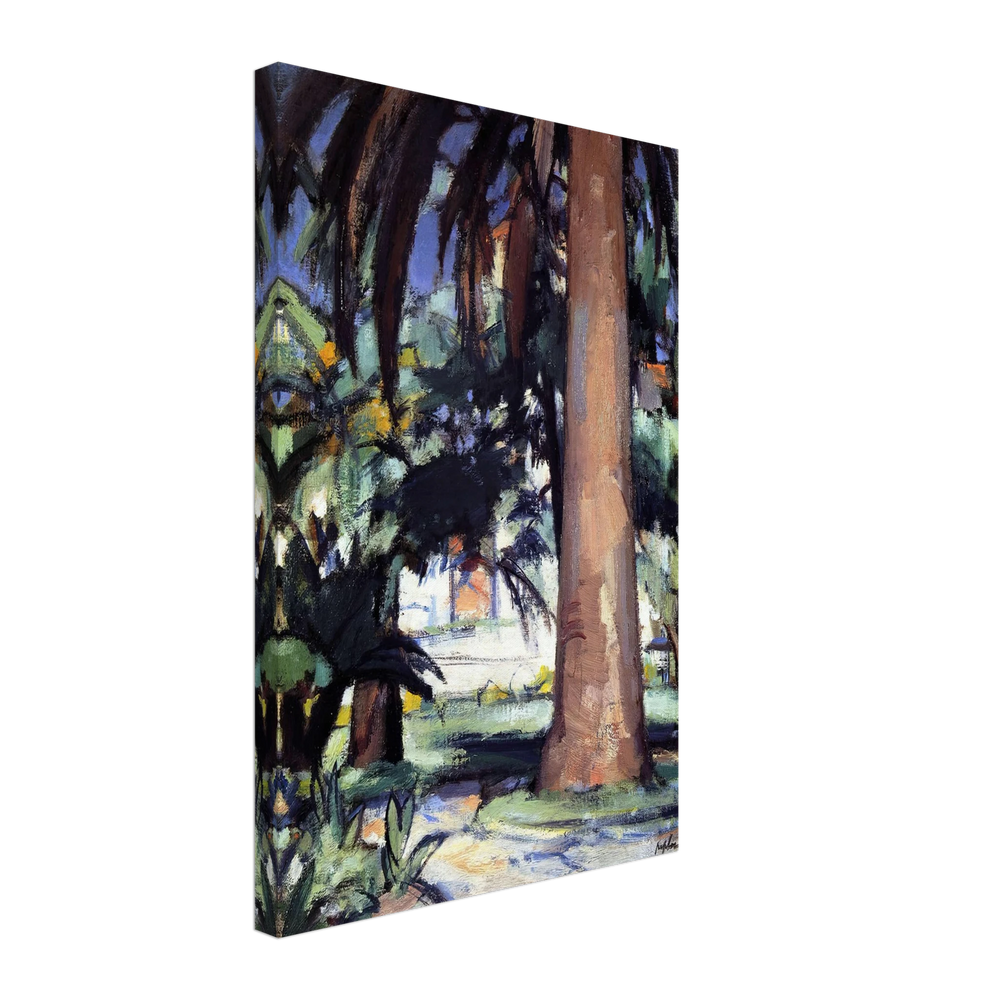 Palm Trees, Antibes by Samuel Peploe, canvas