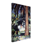 Palm Trees, Antibes by Samuel Peploe, canvas