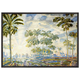 Palm Trees by Konstantin Bogaevsky, framed poster, view 3