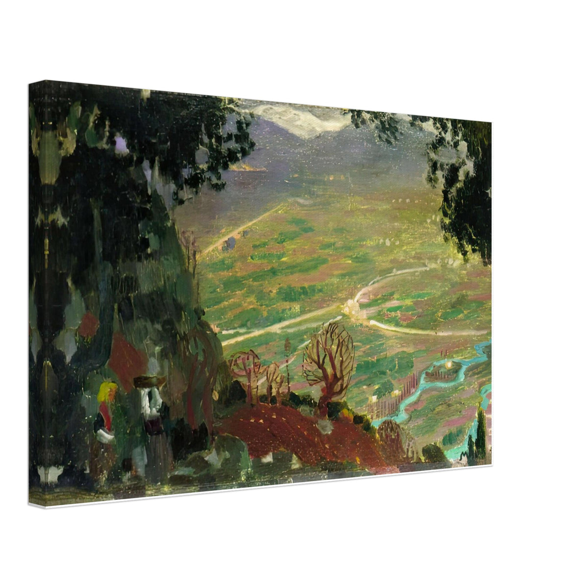 Panorama of Cassis by Maurice Denis, canvas