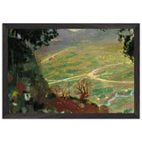 Panorama of Cassis by Maurice Denis, framed poster, view 2