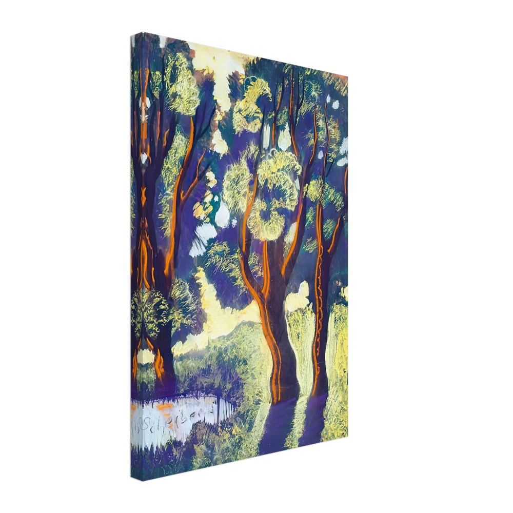 Park by Scheiber Hugó, canvas