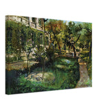 Parkban 1917 by Scheiber Hugó, canvas