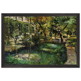 Parkban 1917 by Scheiber Hugó, framed poster, view 2
