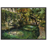 Parkban 1917 by Scheiber Hugó, framed poster, view 3
