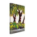 Parkban by Scheiber Hugó, canvas, view 2